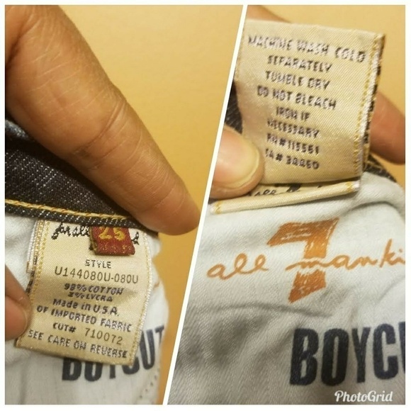 7 For All Mankind | Women's Boycut Button-Fly Jeans (Size 25) - Picture 3 of 8